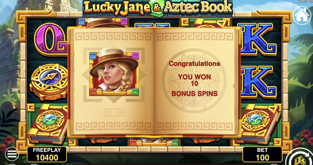 Lucky Jane & Aztec Book Slot - 2 - BitStarz Casino