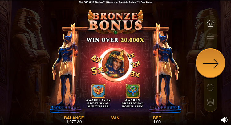 Queens of Ra: Coin Collect Slot - 2 - BitStarz Casino