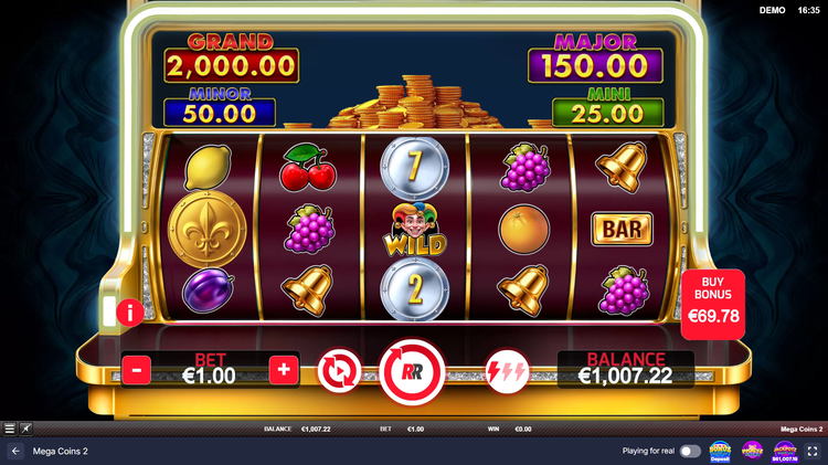 Mega Coins 2 Slot - 1 - BitStarz Casino
