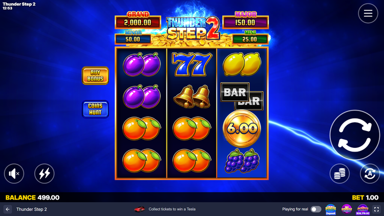 Thunder Step 2 Slot - 1 - BitStarz Casino
