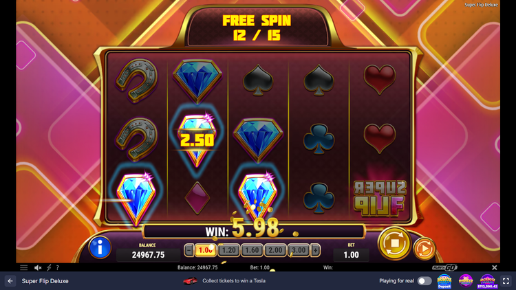 Super Flip Deluxe Slot - 3 - BitStarz Casino