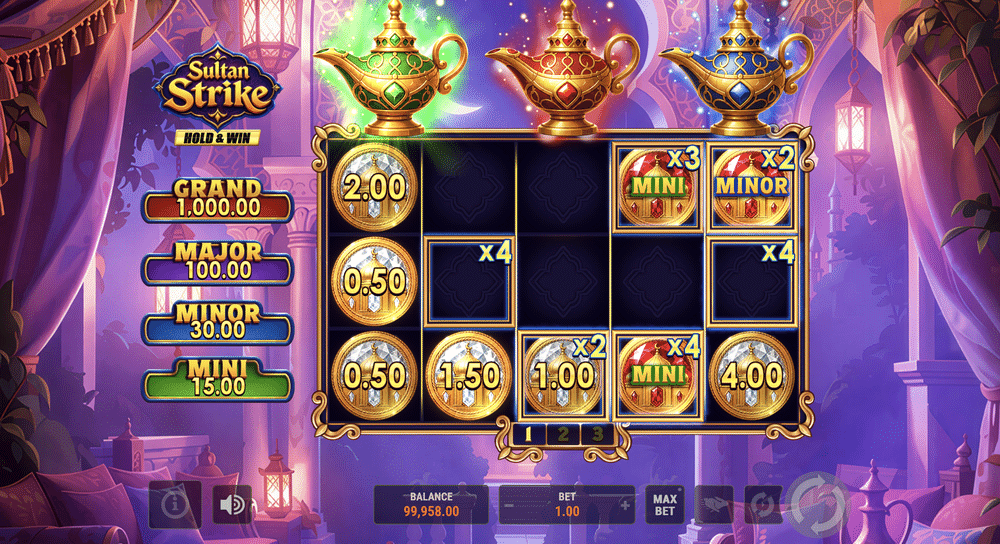 Sultan Strike: Hold & Win Slot - 3 - BitStarz Casino