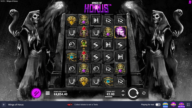 Wings of Horus Slot - 1 - BitStarz Casino