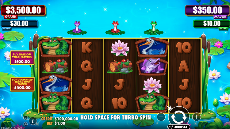 Tiny Toads Slot - 1 - BitStarz Casino