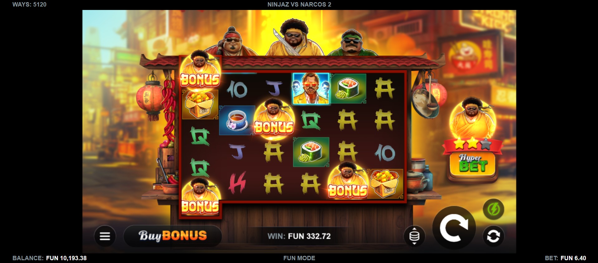 Ninjaz vs Narcos 2 Slot - 2 - BitStarz Casino