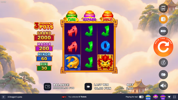 3 Dragon's Pots Slot - 1 - BitStarz Casino