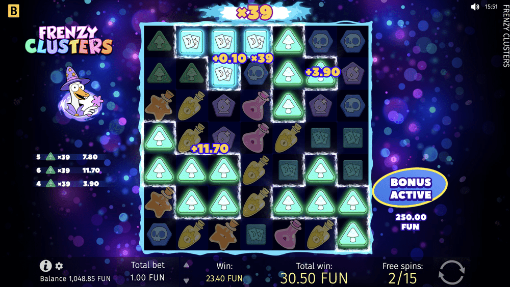 Frenzy Clusters Slot - 3 - BitStarz Casino