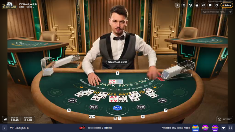 VIP Blackjack 6 - 2 - BitStarz Casino