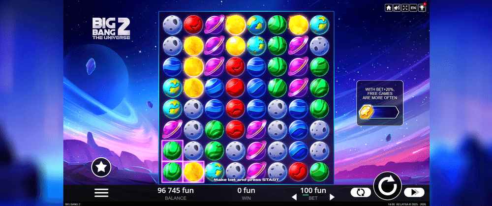 Big Bang 2 Slot - 1 - BitStarz Casino