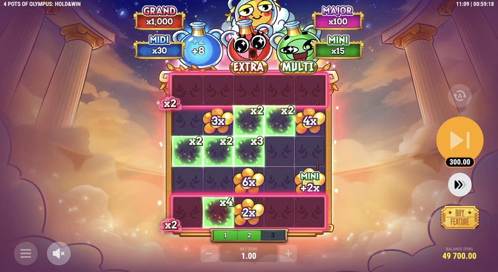 4 Pots of Olympus: Hold & Win Slot - 2 - BitStarz Casino