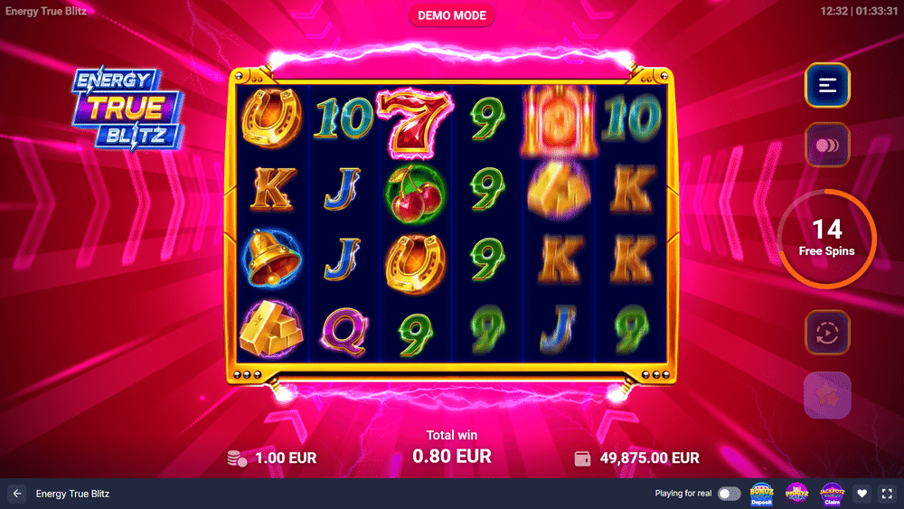 Energy True Blitz Slot - 3 - BitStarz Casino