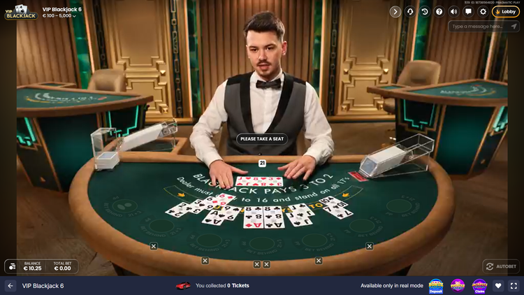 VIP Blackjack 6 - 3 - BitStarz Casino