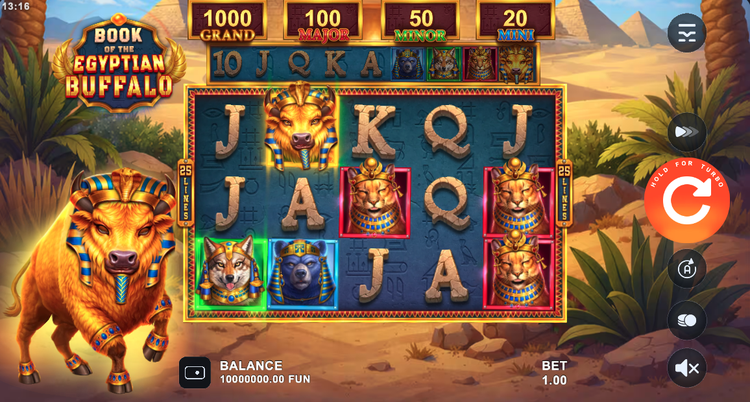 Book of the Egyptian Buffalo Slot - 1 - BitStarz Casino