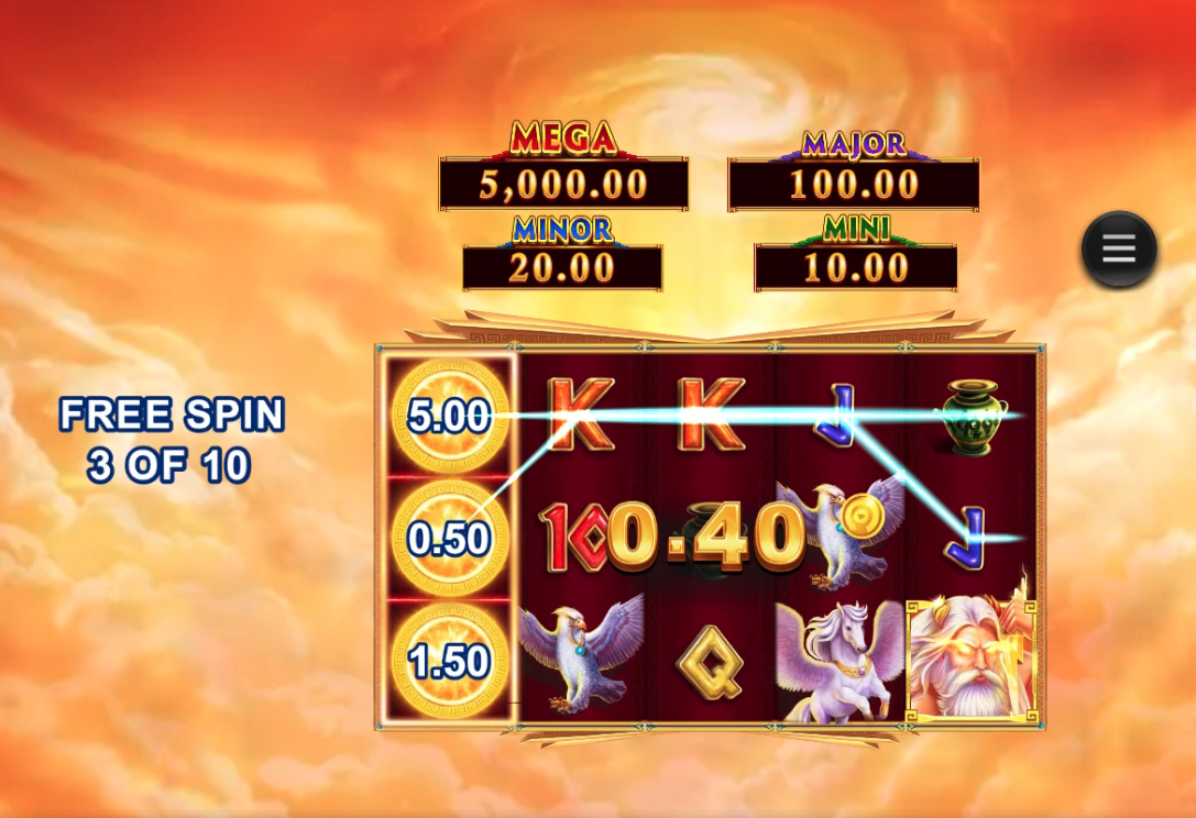 Amazing Link Zeus Boost Slot - 2 - BitStarz Casino