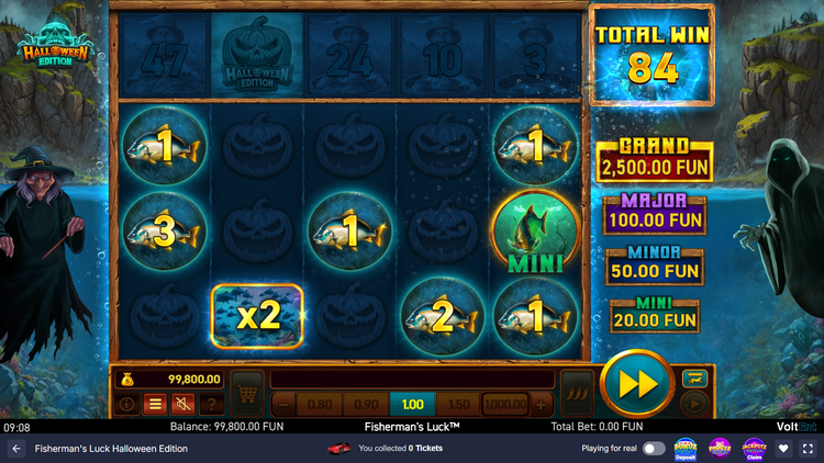 Fisherman's Luck Halloween Edition Slot - 3 - BitStarz Casino