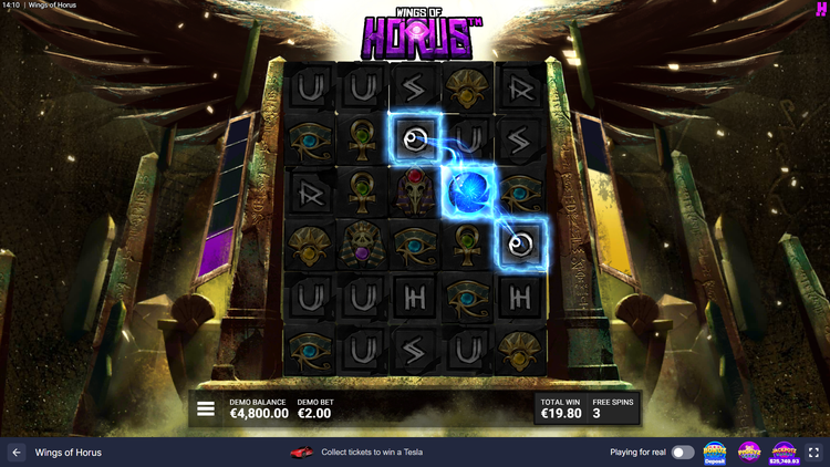 Wings of Horus Slot - 2 - BitStarz Casino