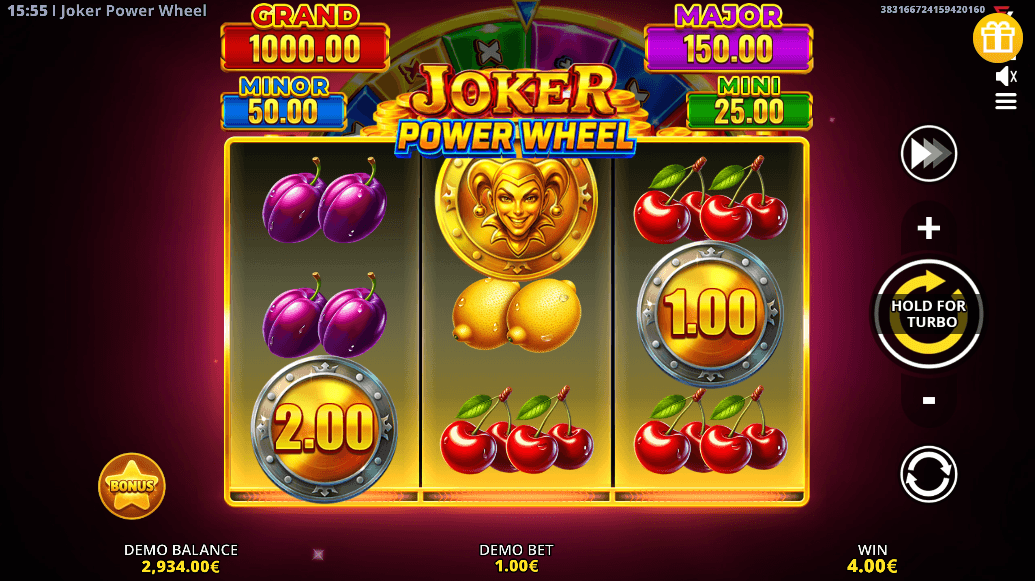 Joker Power Wheel Running Wins Slot - 1 - BitStarz Casino