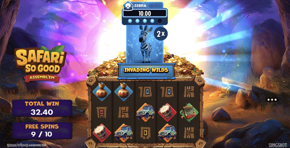 Safari So Good Assembl'em Slot - 2 - BitStarz Casino
