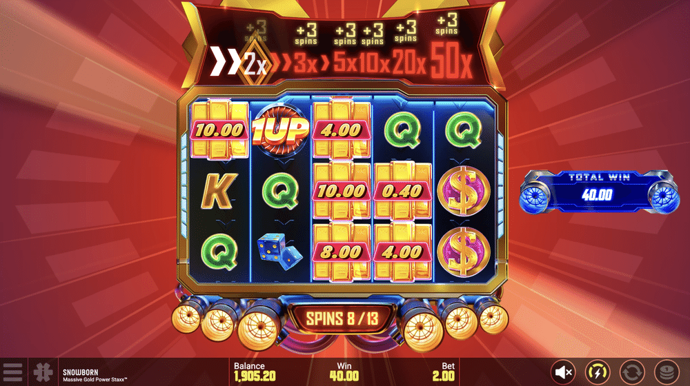 Massive Gold Power Staxx Slot - 2 - BitStarz Casino