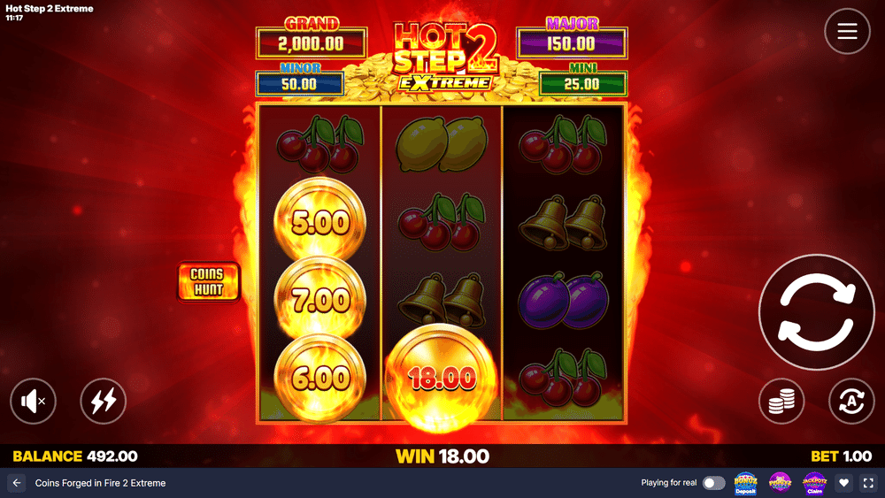 Hot Step 2 Extreme Slot - 1 - BitStarz Casino