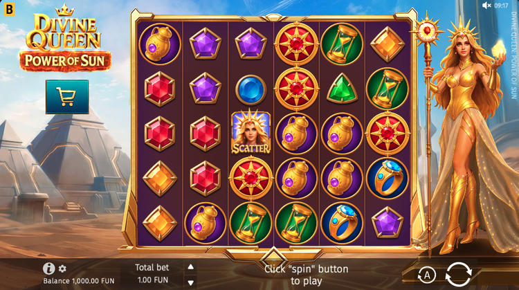 Divine Queen: Power of Sun Slot - 1 - BitStarz Casino