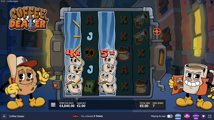 Coffee Dealer Slot - 2 - BitStarz Casino