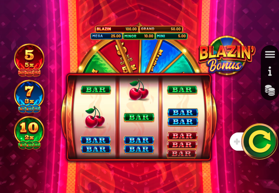 Blazin' Bonus Slot - 1 - BitStarz Casino