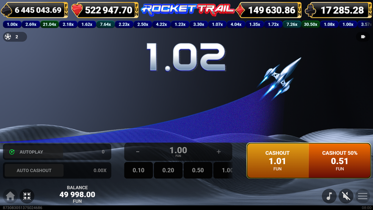 Rocket Trail Slot - 2 - BitStarz Casino