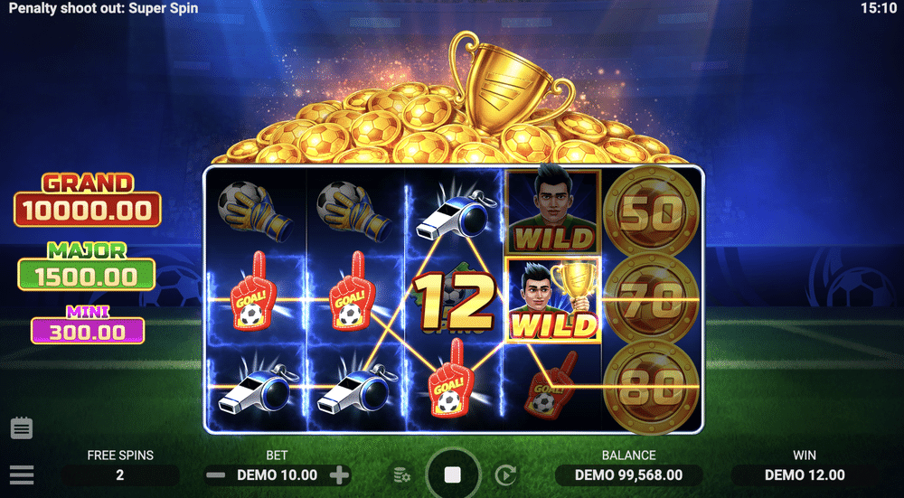 Penalty Shoot-out: Super Spin Slot - 1 - BitStarz Casino