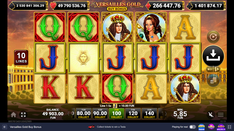 Versailles Gold Buy Bonus Slot - 2 - BitStarz Casino