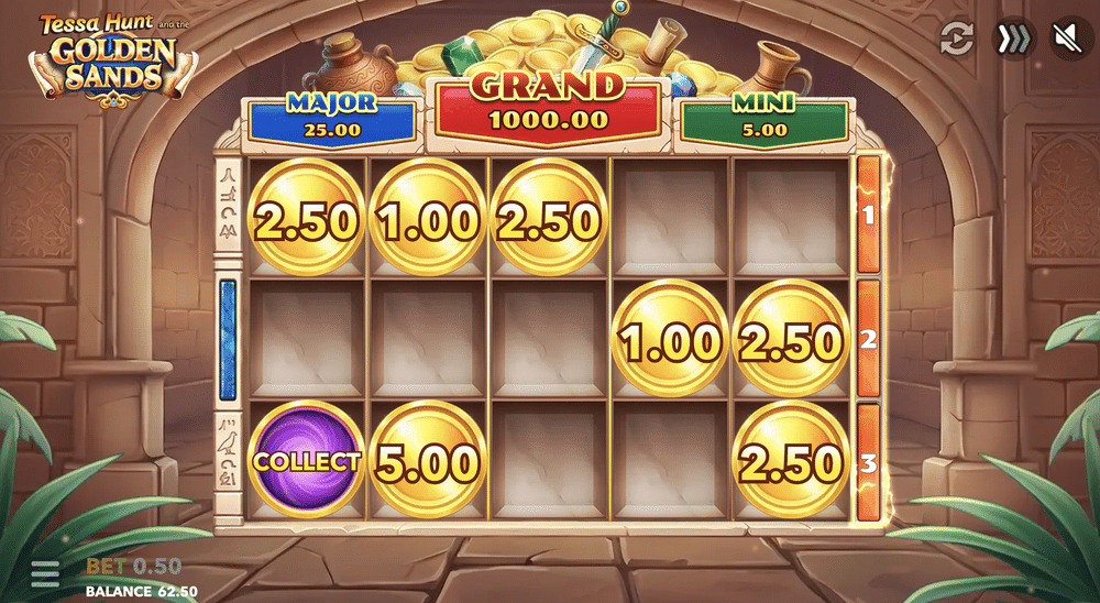 Tessa Hunt and the Golden Sands Slot - 2 - BitStarz Casino