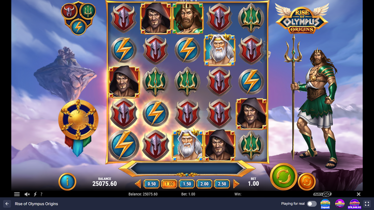 Rise of Olympus Origins Slot - 1 - BitStarz Casino