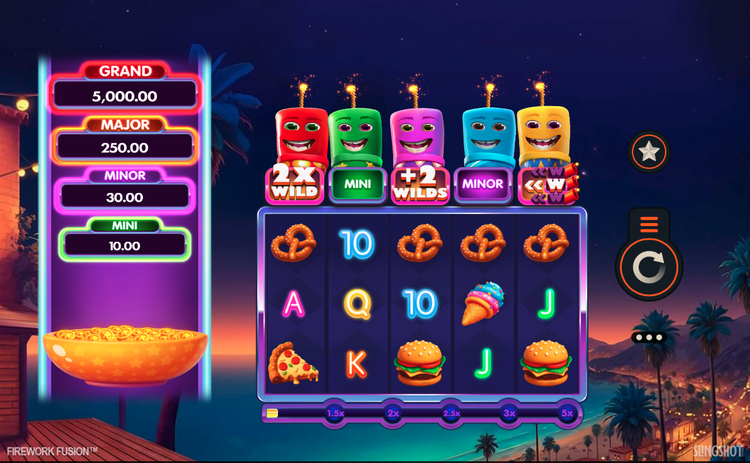 Firework Fusion Slot - 1 - BitStarz Casino