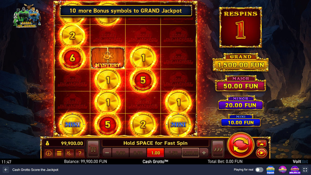 Cash Grotto Score the Jackpot Slot - 2 - BitStarz Casino