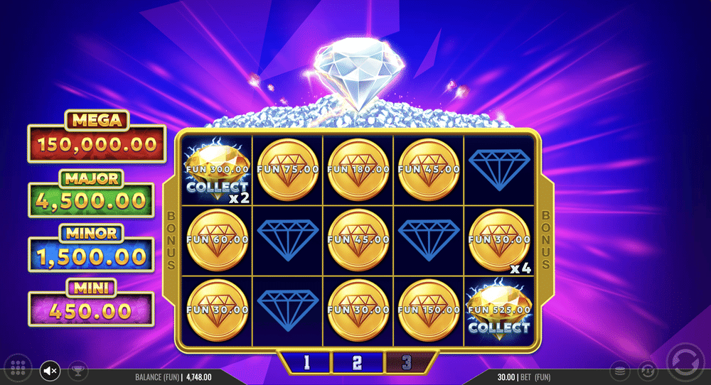 Super Diamond Charge Hold & Win Slot - 2 - BitStarz Casino