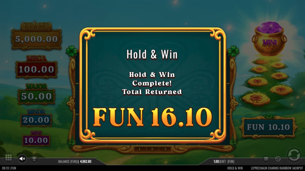 Leprechaun Charms Rainbow Jackpot Slot - 2 - BitStarz Casino