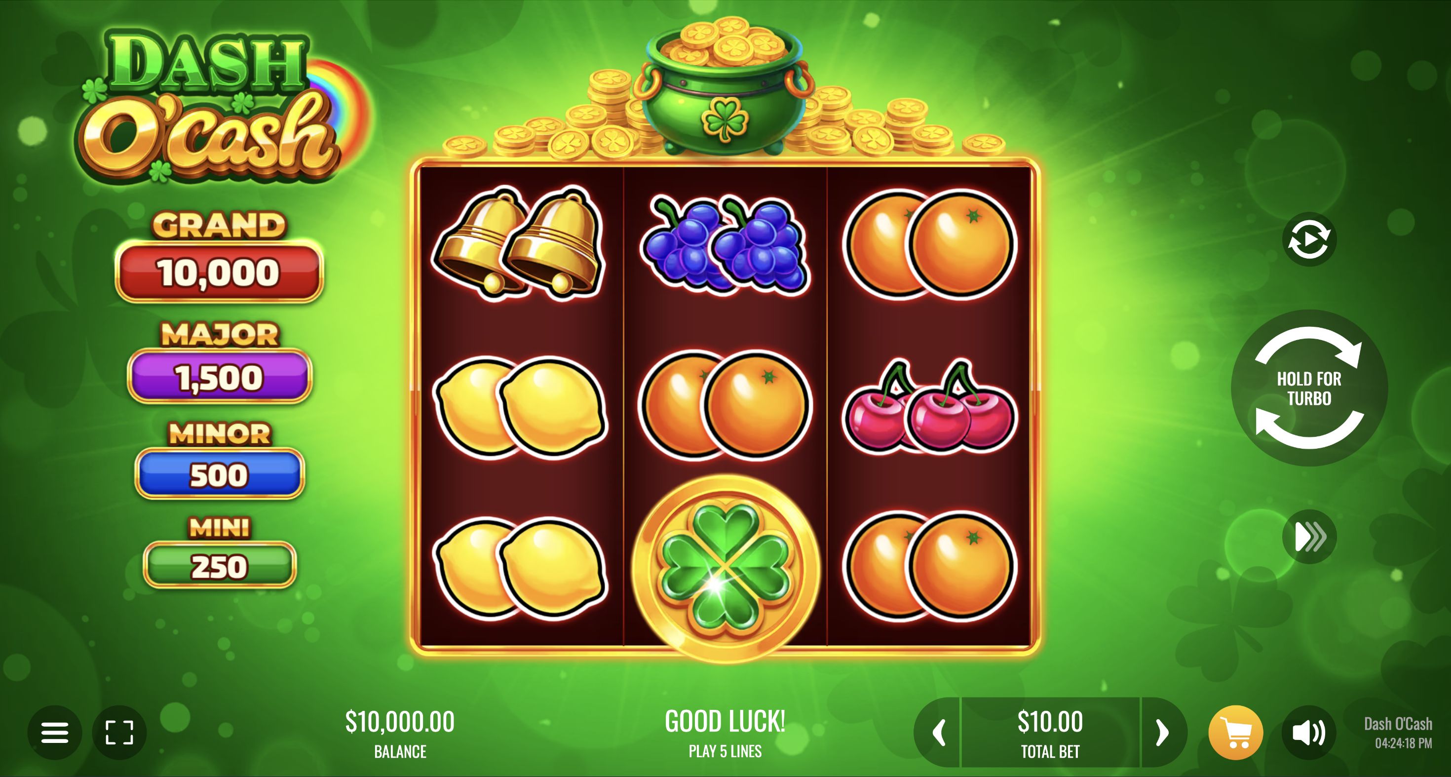 Dash O'Cash Slot - 1 - BitStarz Casino