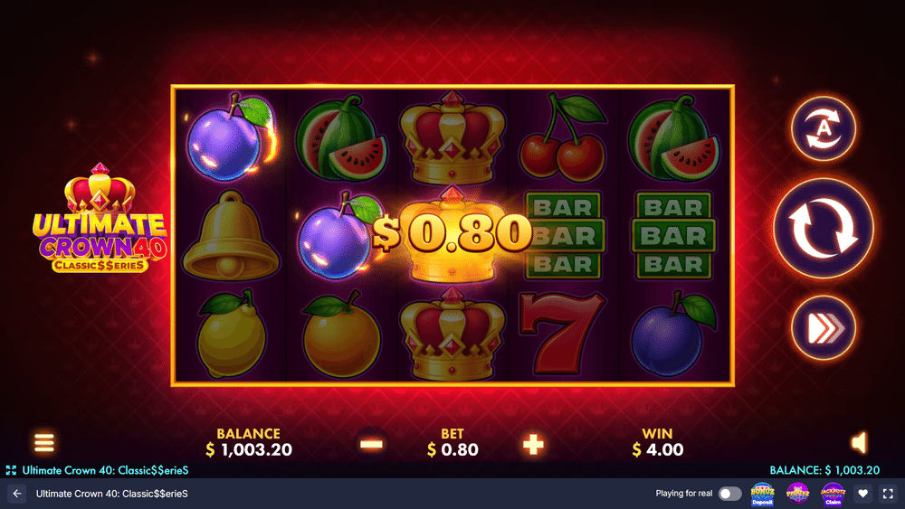 Ultimate Crown 40: Classic$$erieS Slot - 2 - BitStarz Casino