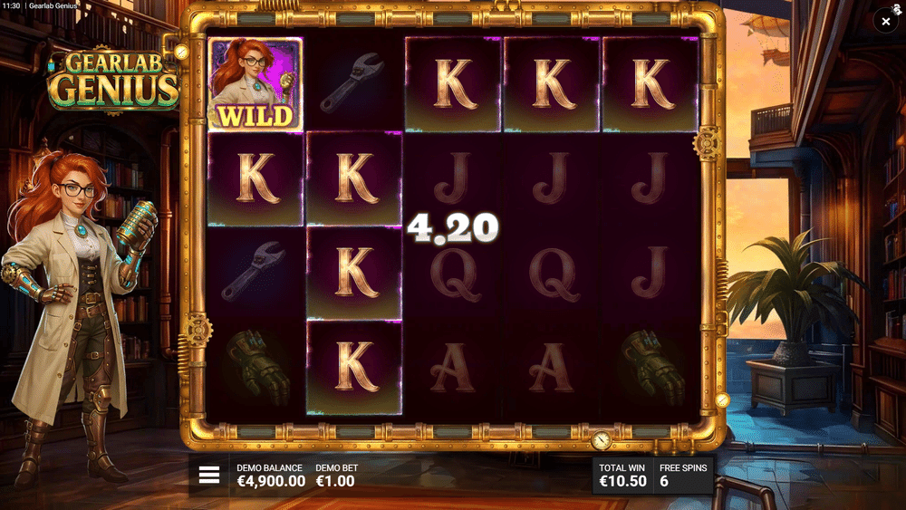 Gearlab Genius Slot - 2 - BitStarz Casino