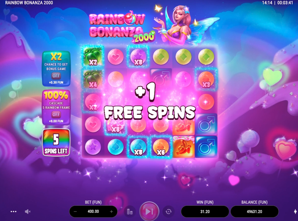 Rainbow Bonanza 2000 Slot - 2 - BitStarz Casino