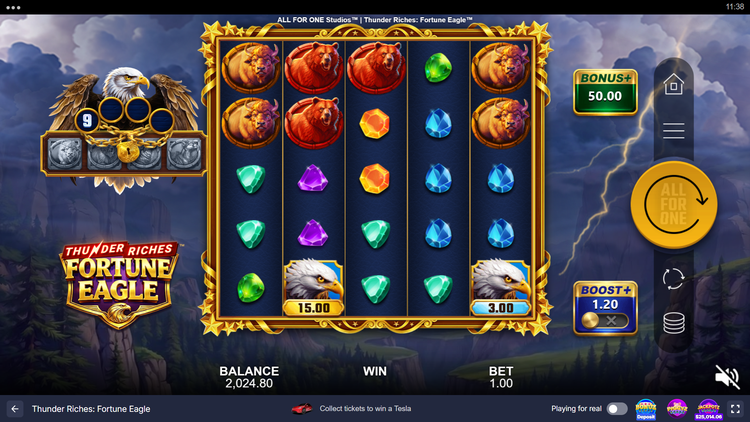 Thunder Riches: Fortune Eagle Slot - 1 - BitStarz Casino