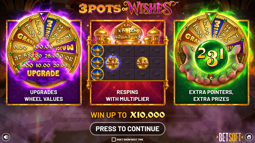 3 Pots of Wishes Slot - 2 - BitStarz Casino