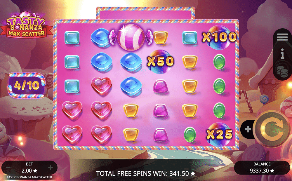 Tasty Bonanza Max Scatter Slot - 2 - BitStarz Casino