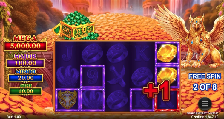 Amazing Builder Gryphon Slot - 2 - BitStarz Casino