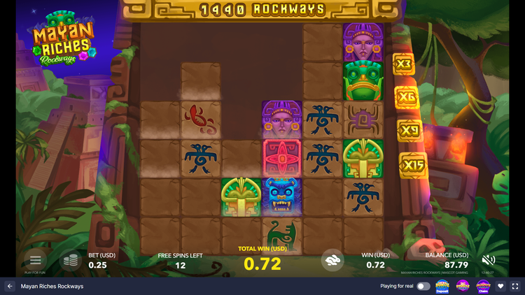 Mayan Riches Rockways Slot - 2 - BitStarz Casino