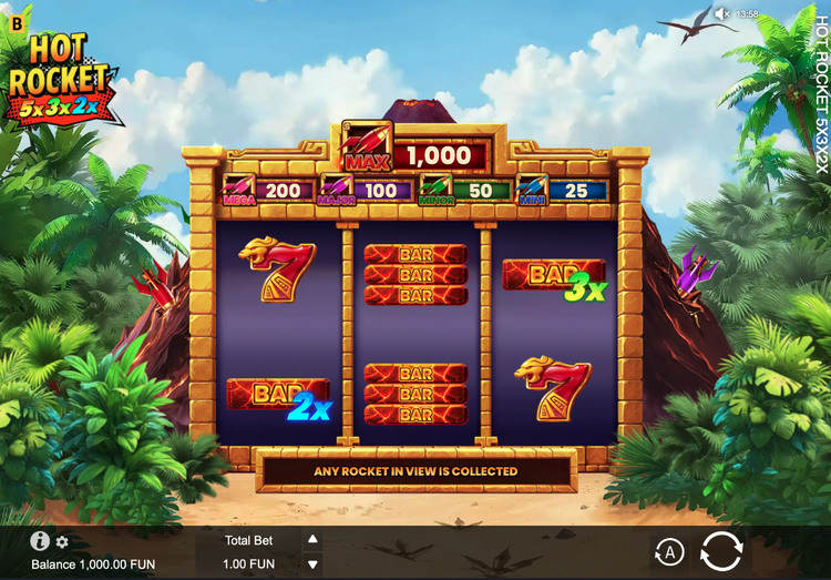 Hot Rocket 5x 3x 2x Slot - 1 - BitStarz Casino