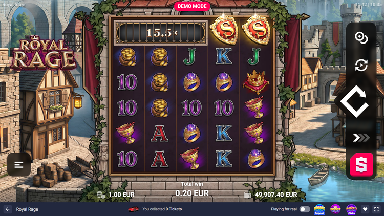 Royal Rage Slot - 1 - BitStarz Casino