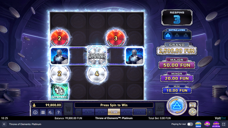 Throne of Elements: Platinum Slot - 2 - BitStarz Casino