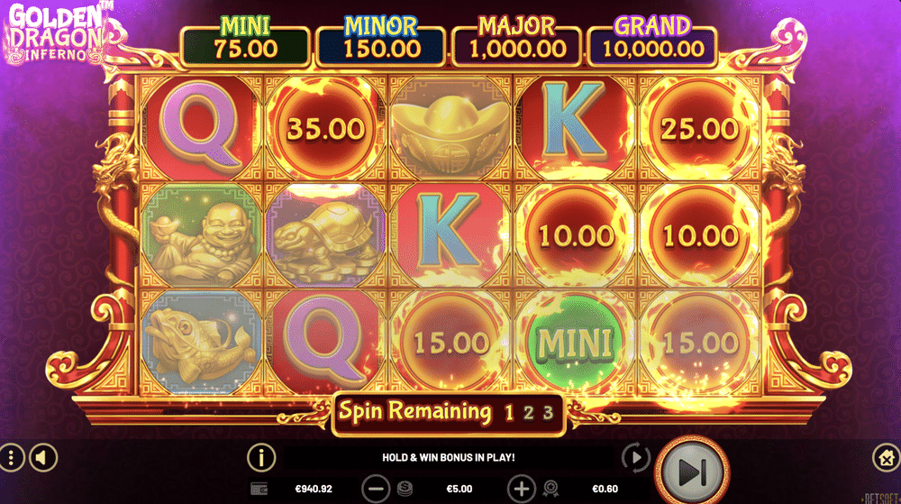 Golden Dragon Inferno Slot - 2 - BitStarz Casino