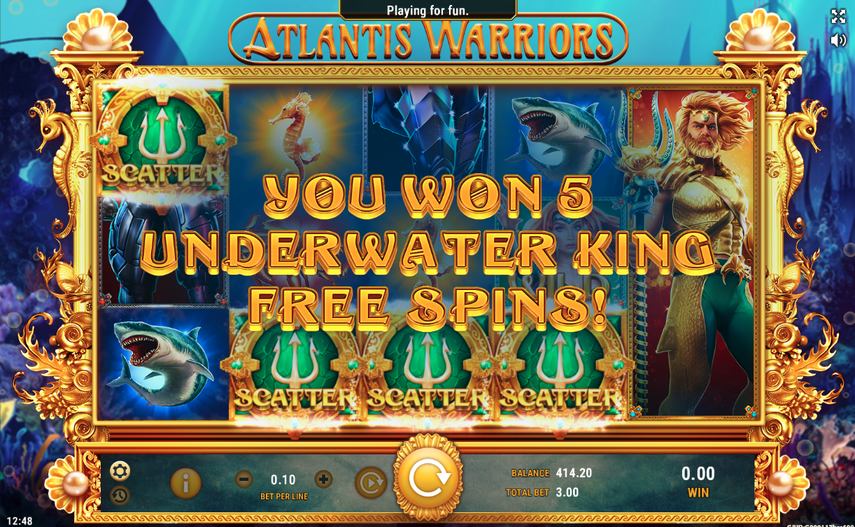 Atlantis Warriors Slot - 2 - BitStarz Casino